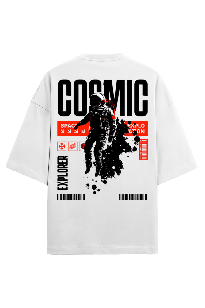 Cosmic Printed Oversized T-Shirt