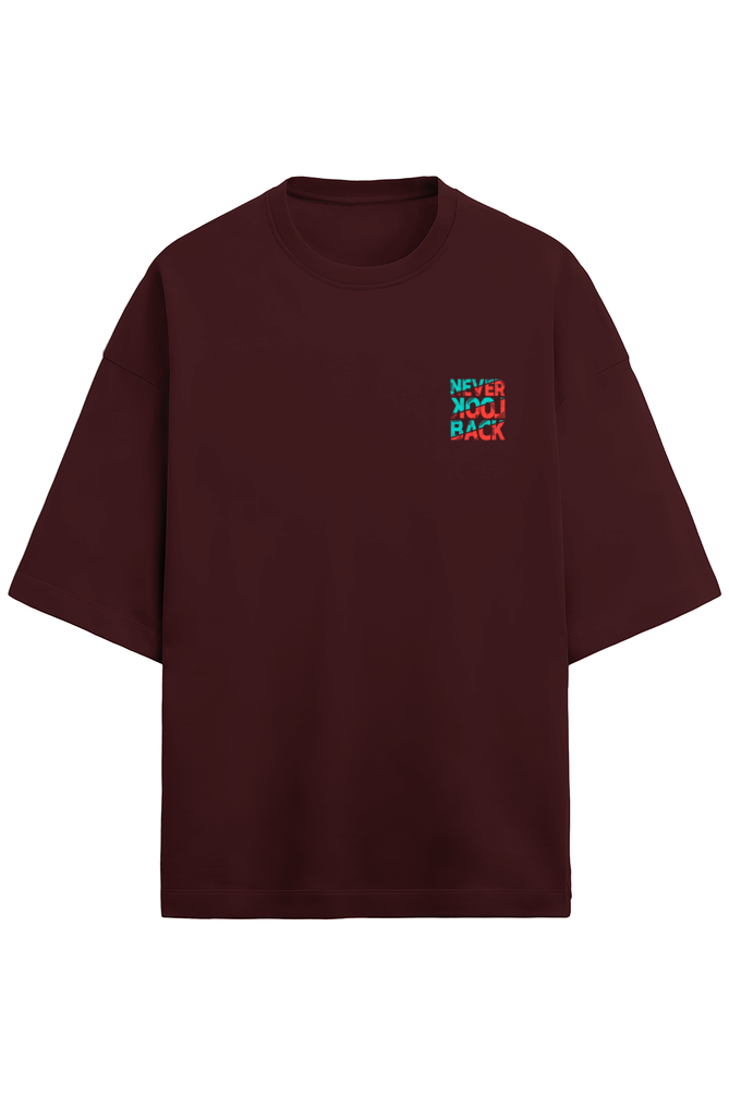 Never Look Back Terry Oversized T-Shirt
