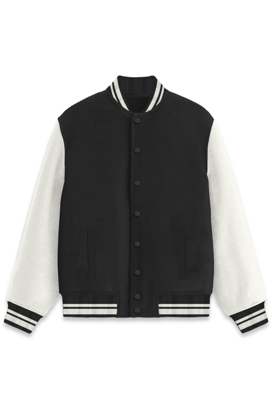 Classic Black Varsity jacket