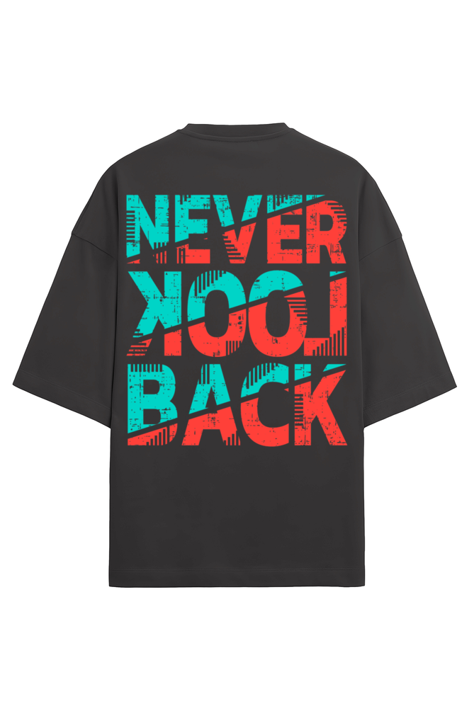 Never Look Back Terry Oversized T-Shirt
