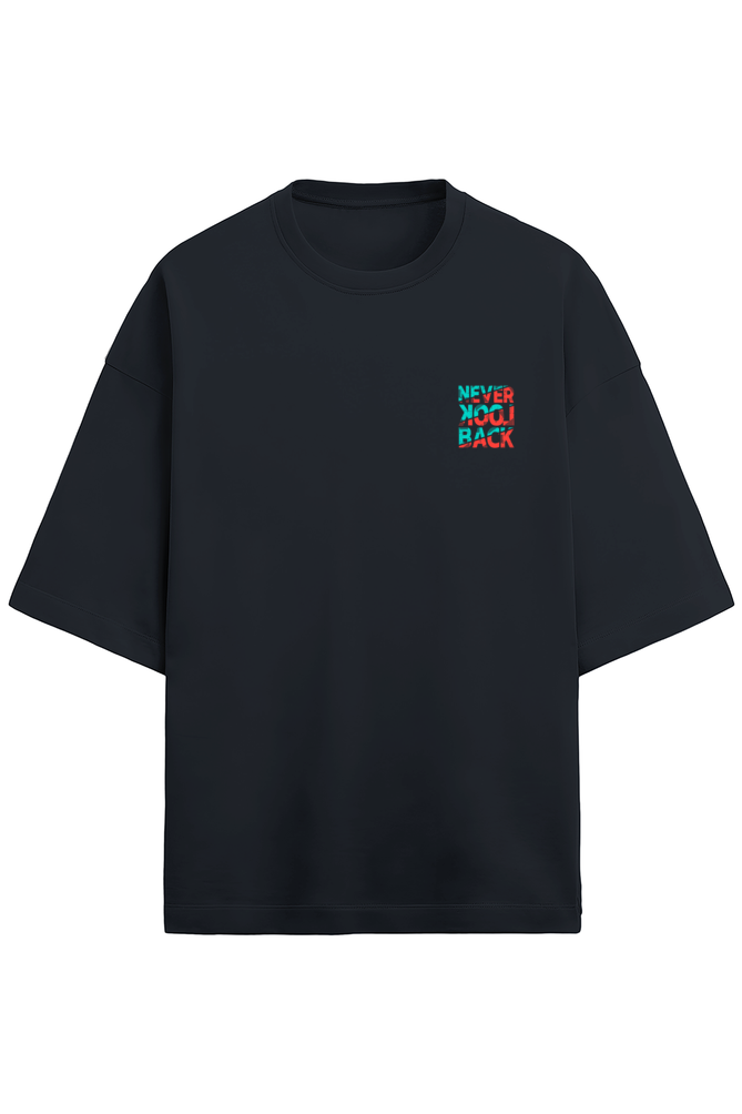 Never Look Back Terry Oversized T-Shirt