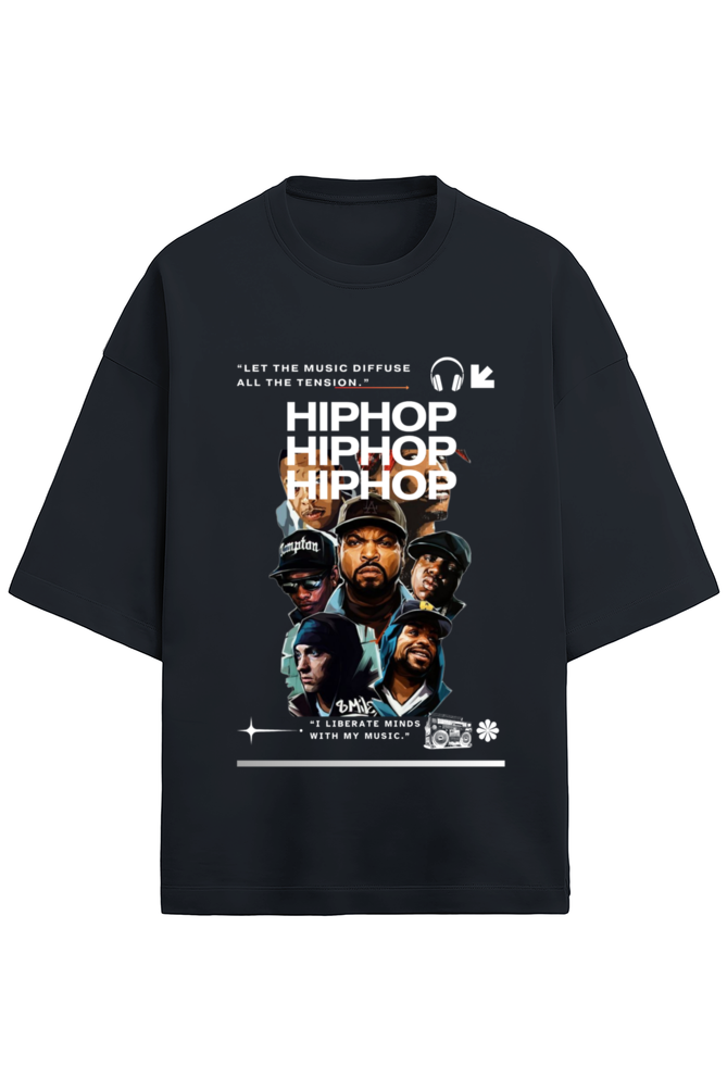 Oversized "HIP HOP" T-Shirt