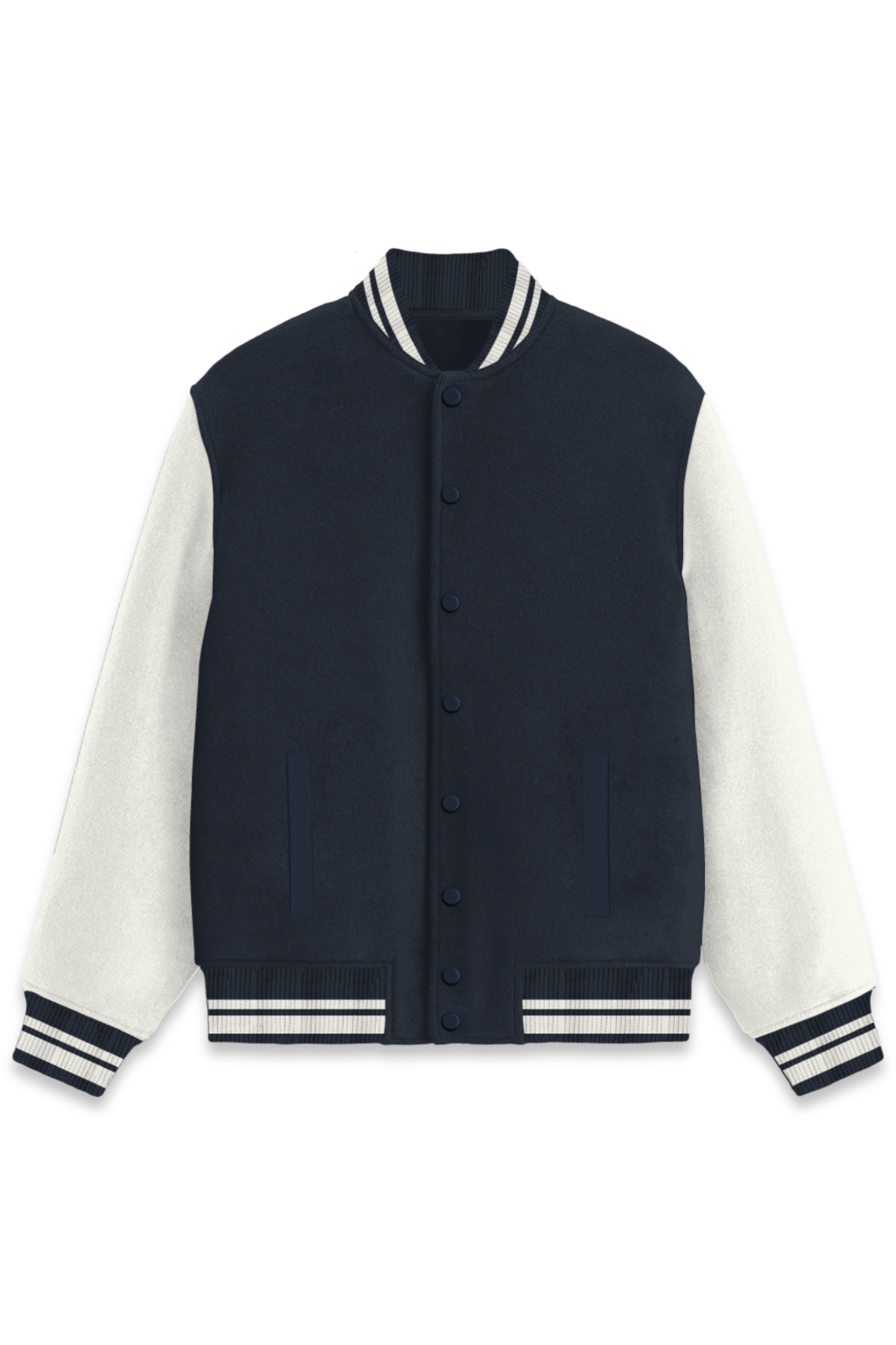 Classic Navy blue Varsity jacket
