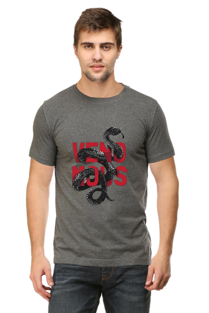 **Venomous Printed T-Shirt - Bold Style and Ultimate Comfort**