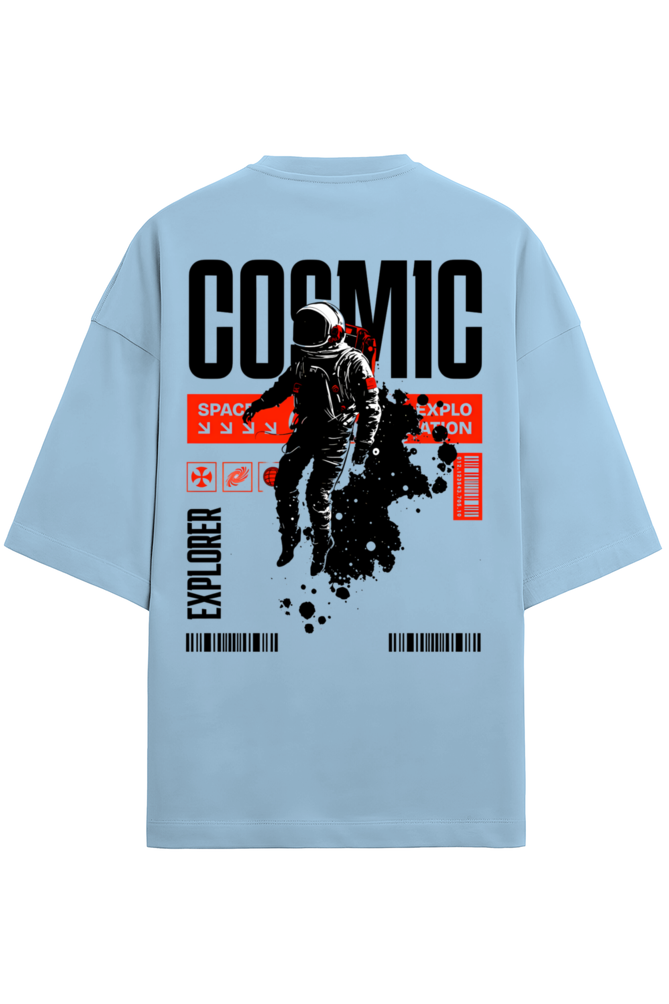 Cosmic Printed Oversized T-Shirt