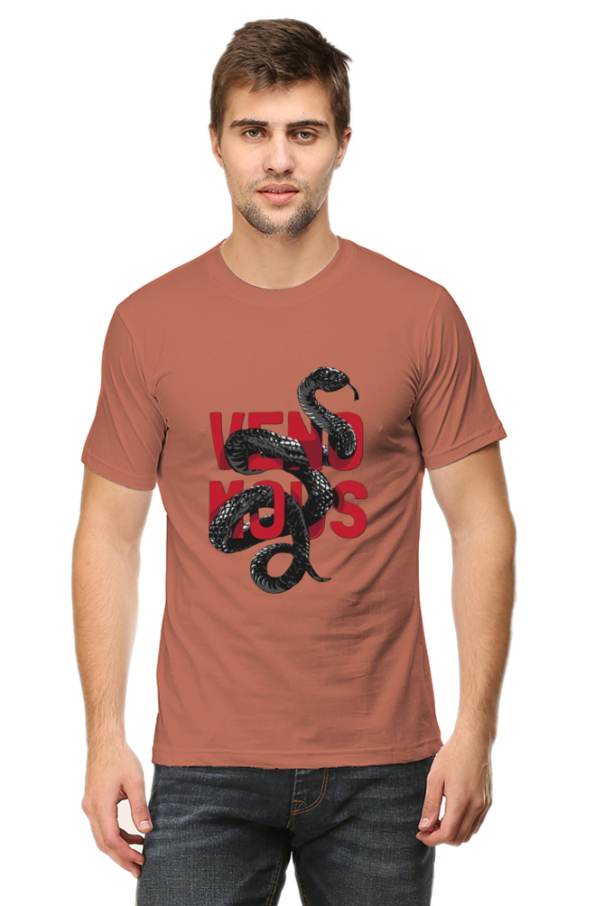 **Venomous Printed T-Shirt - Bold Style and Ultimate Comfort**