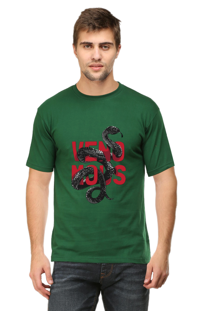 **Venomous Printed T-Shirt - Bold Style and Ultimate Comfort**