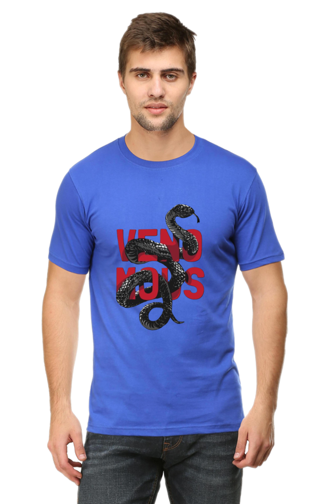 **Venomous Printed T-Shirt - Bold Style and Ultimate Comfort**