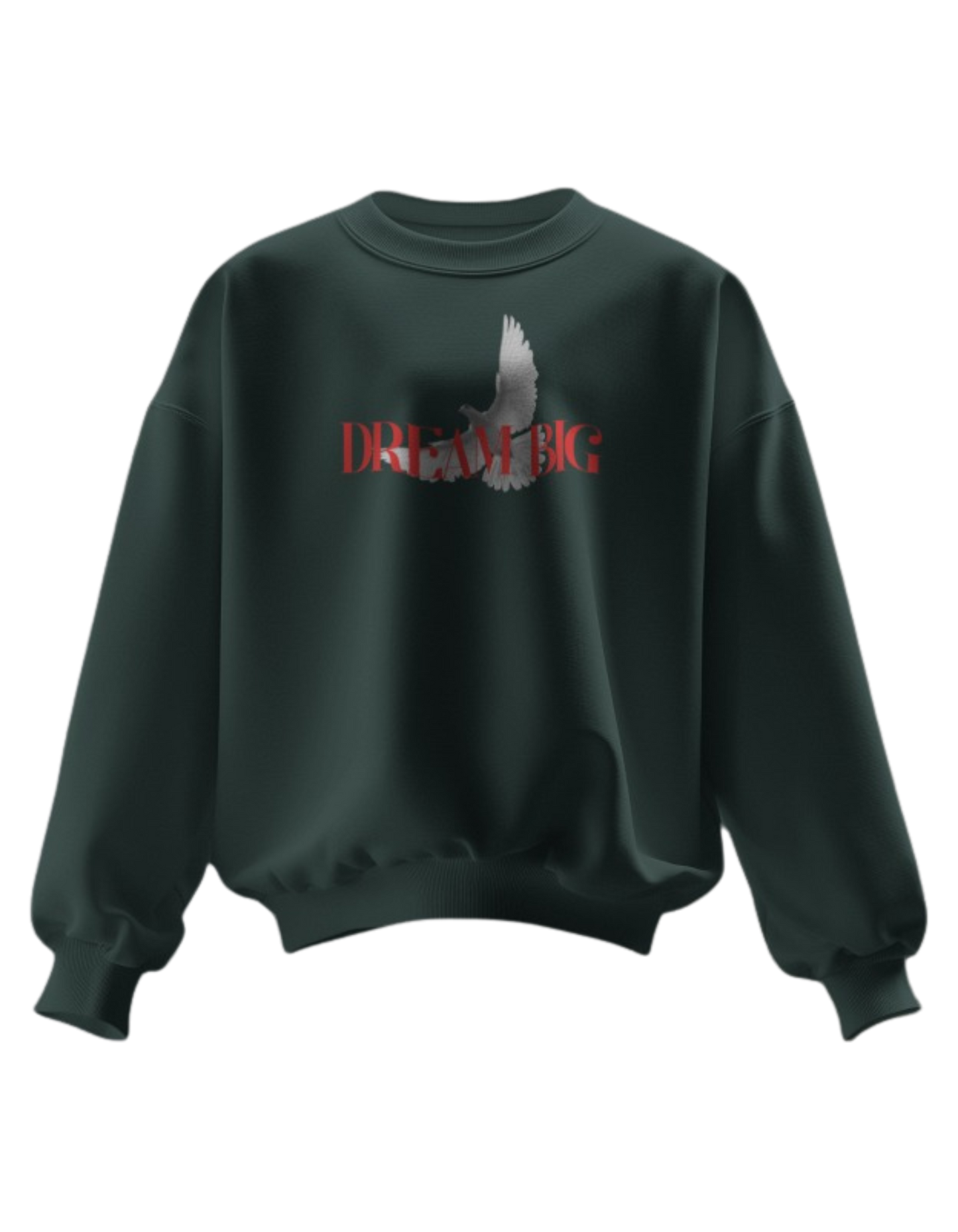 "Dream Big Oversized Sweatshirt – Perfect for Effortless Style"