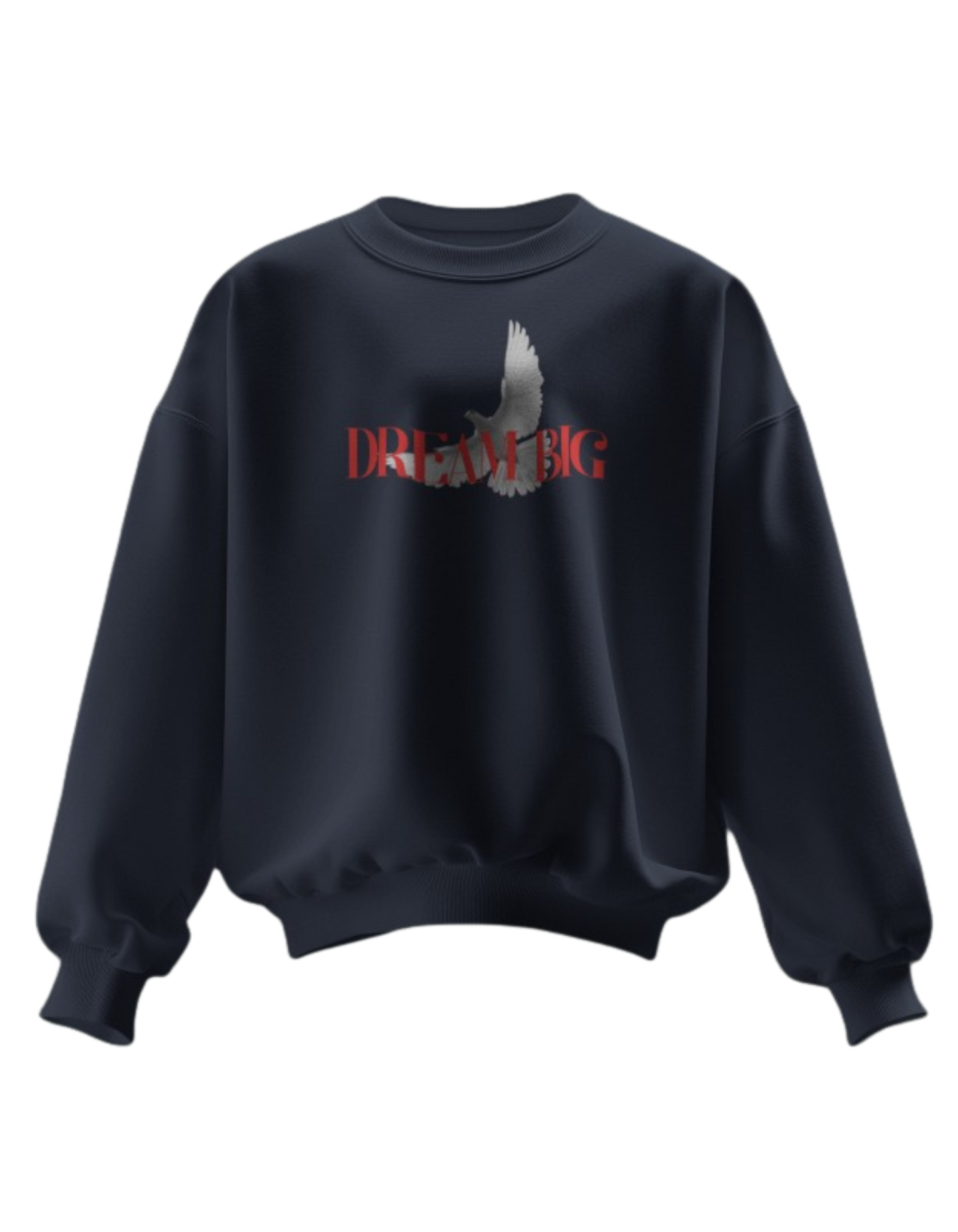 "Dream Big Oversized Sweatshirt – Perfect for Effortless Style"