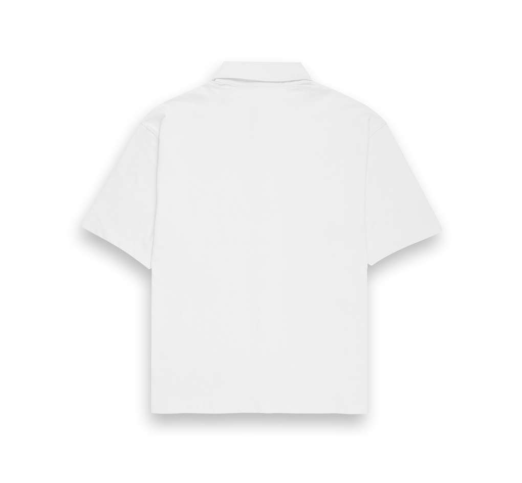 White Classic Oversized Shirt