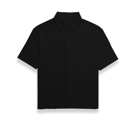 Elephant Printed Oversized Shirt