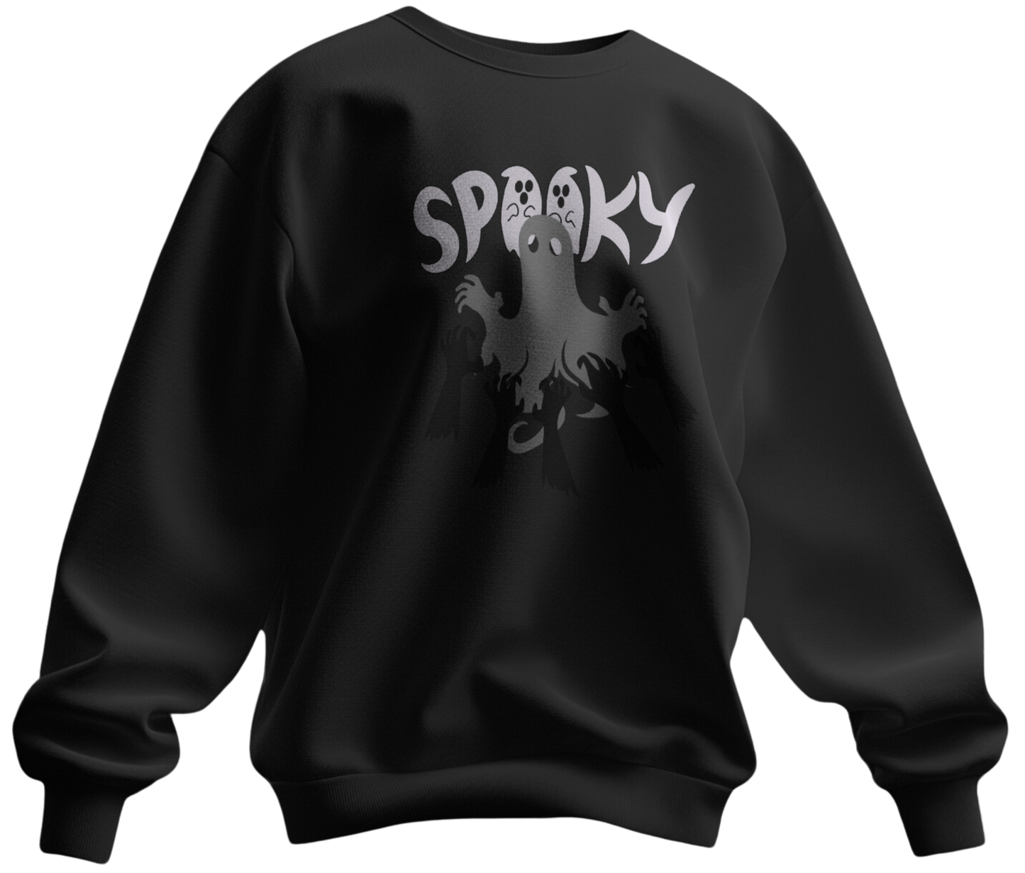 "Spooky Vibes Graphic Sweatshirt"