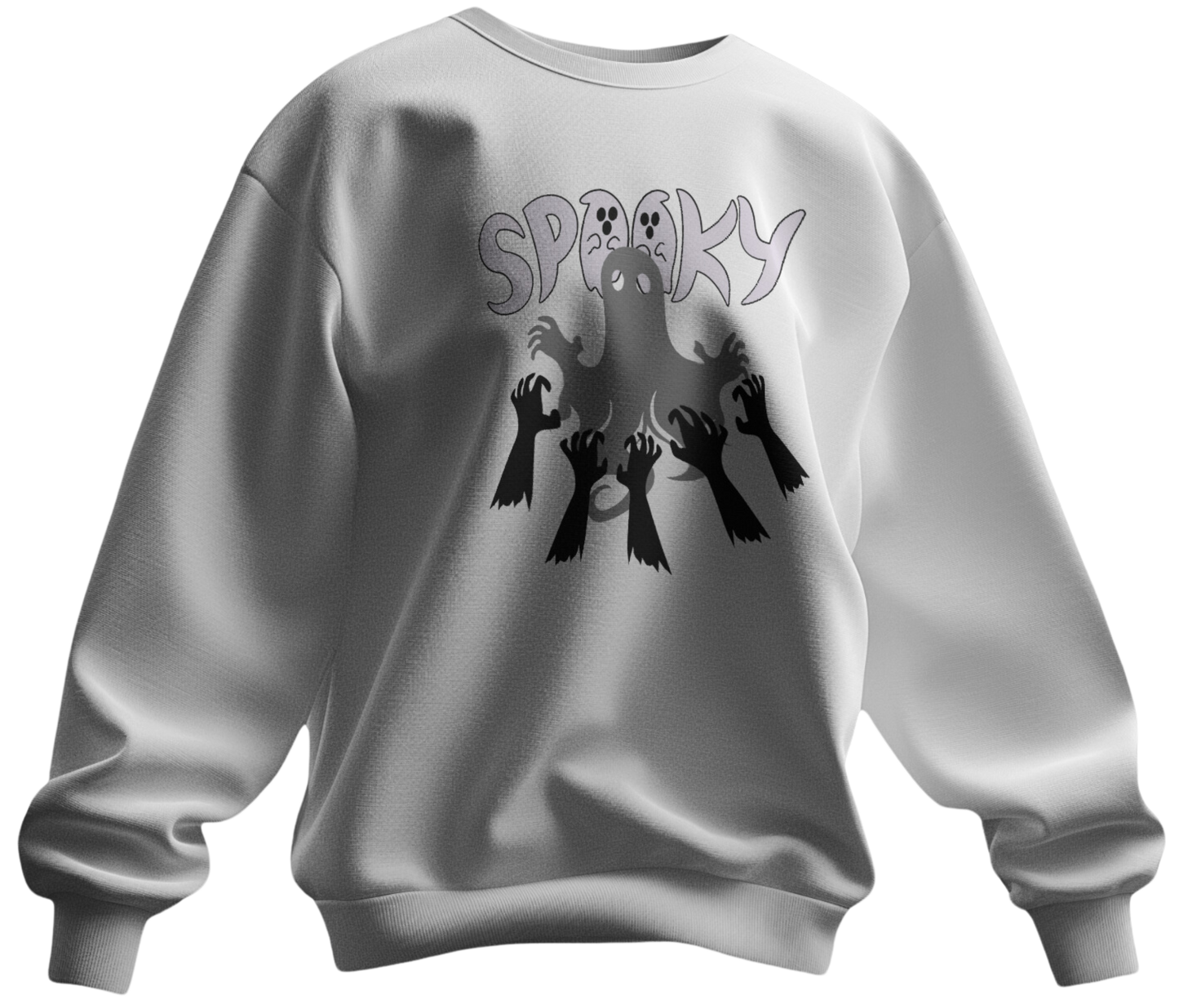 "Spooky Vibes Graphic Sweatshirt"