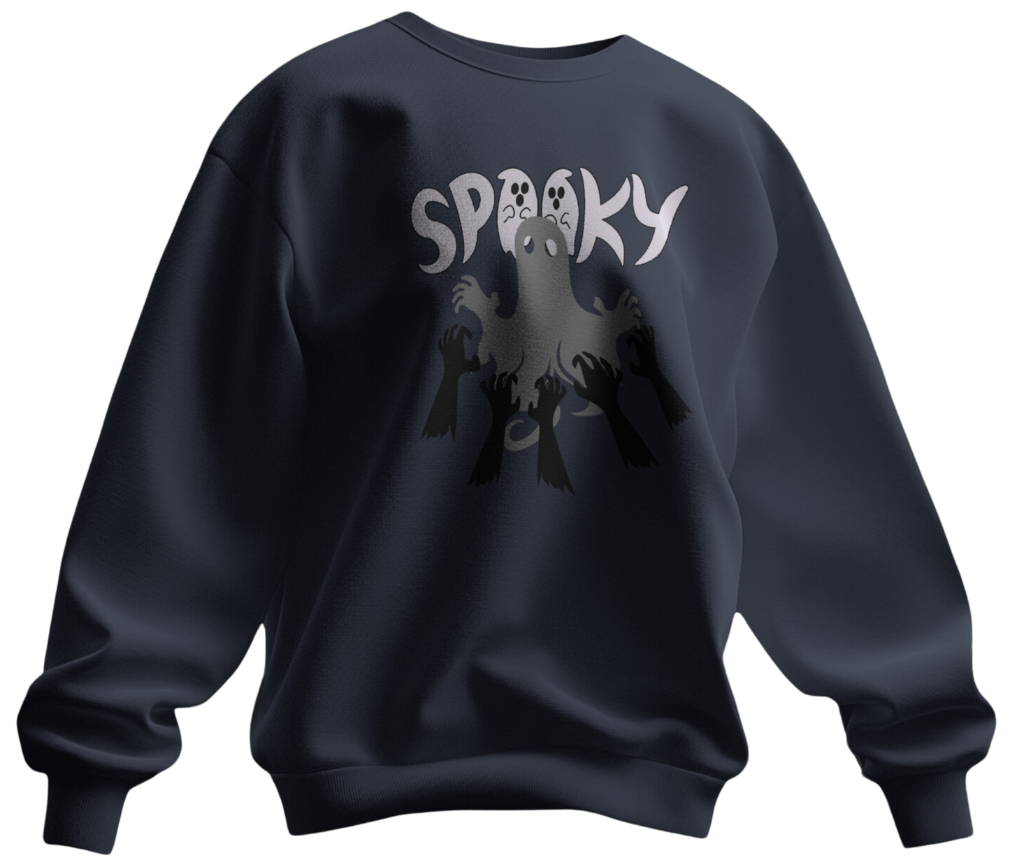 "Spooky Vibes Graphic Sweatshirt"