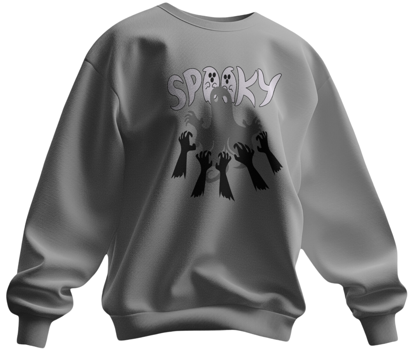 "Spooky Vibes Graphic Sweatshirt"
