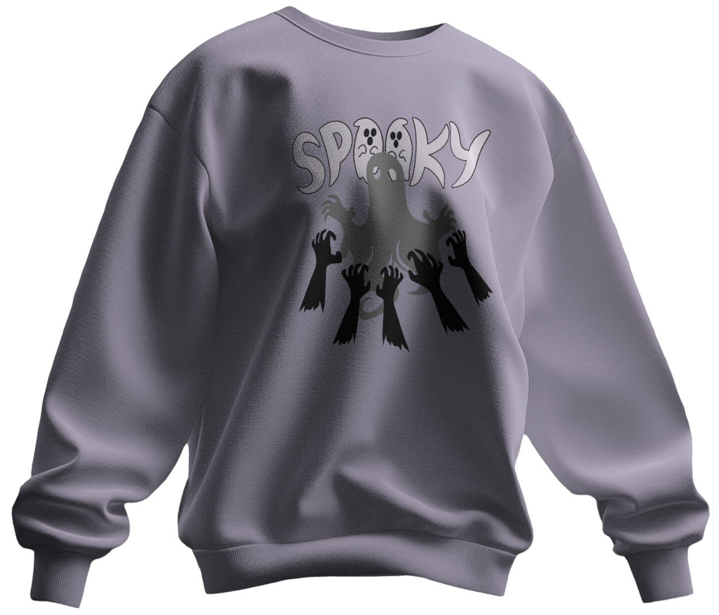 "Spooky Vibes Graphic Sweatshirt"
