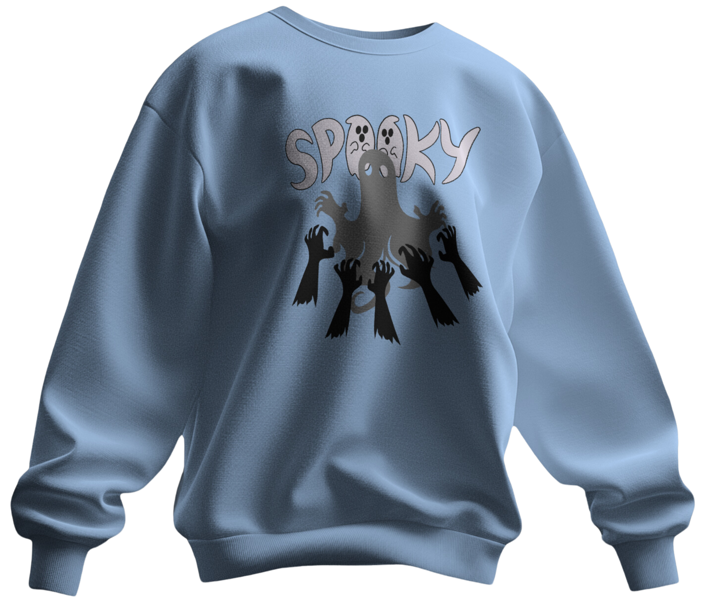 "Spooky Vibes Graphic Sweatshirt"