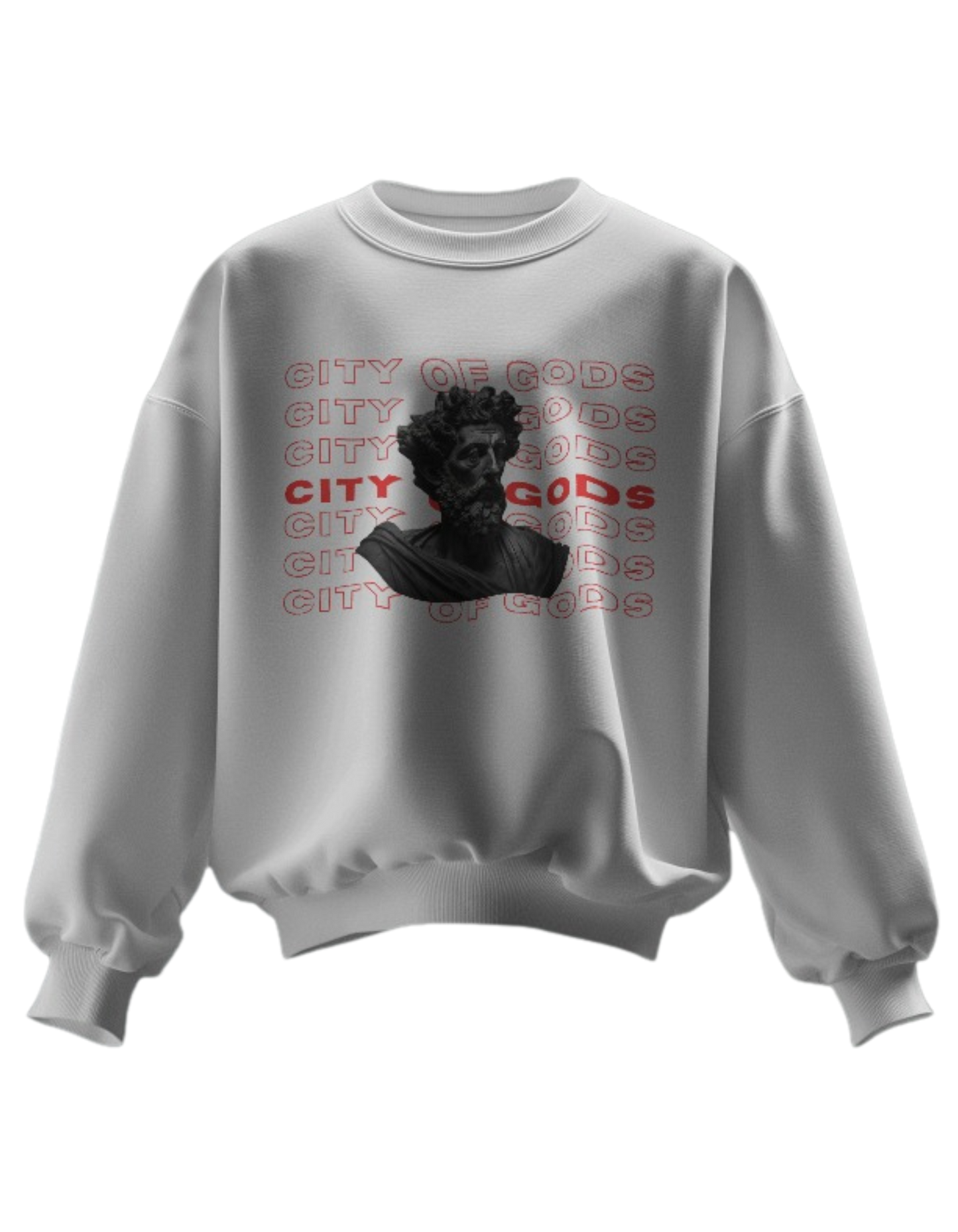 City Of Gods Stoic Oversized Sweatshirt: Ultimate Comfort & Style"**