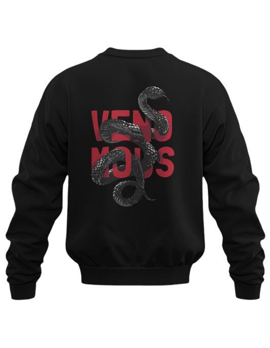 **Venomous Oversized Sweatshirt: Unleash Your Boldness**