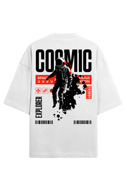 Cosmic Printed Oversized T-Shirt