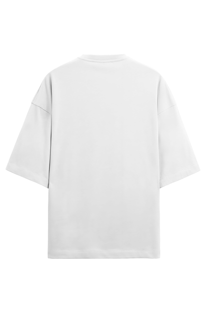"Casual Cool: Oversized Printed Terry T-Shirt for Everyday Ease"