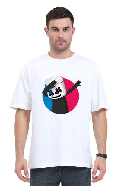 Unisex Marshmellow head Oversized T-Shirt