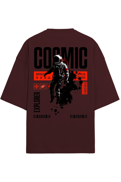 Cosmic Printed Oversized T-Shirt