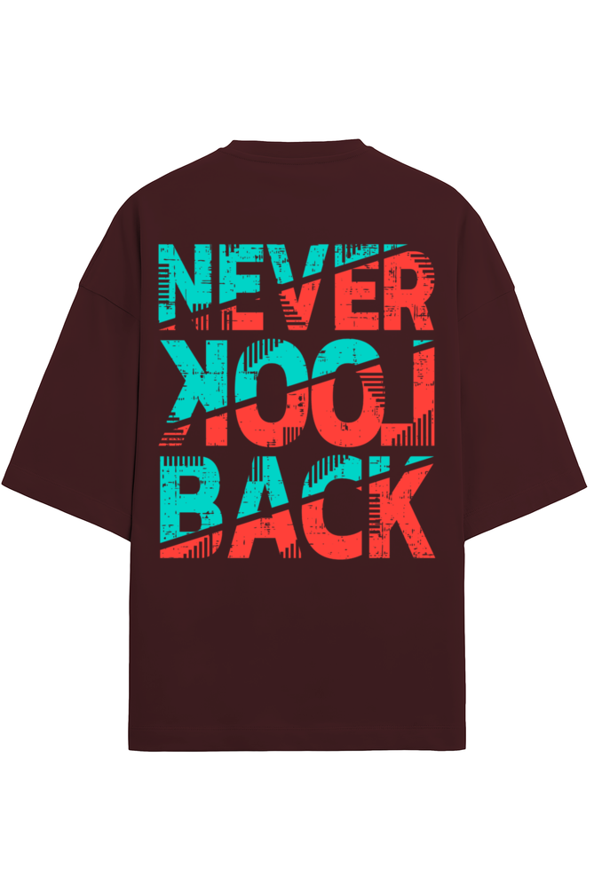 Never Look Back Terry Oversized T-Shirt