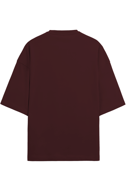 "Casual Cool: Oversized Printed Terry T-Shirt for Everyday Ease"