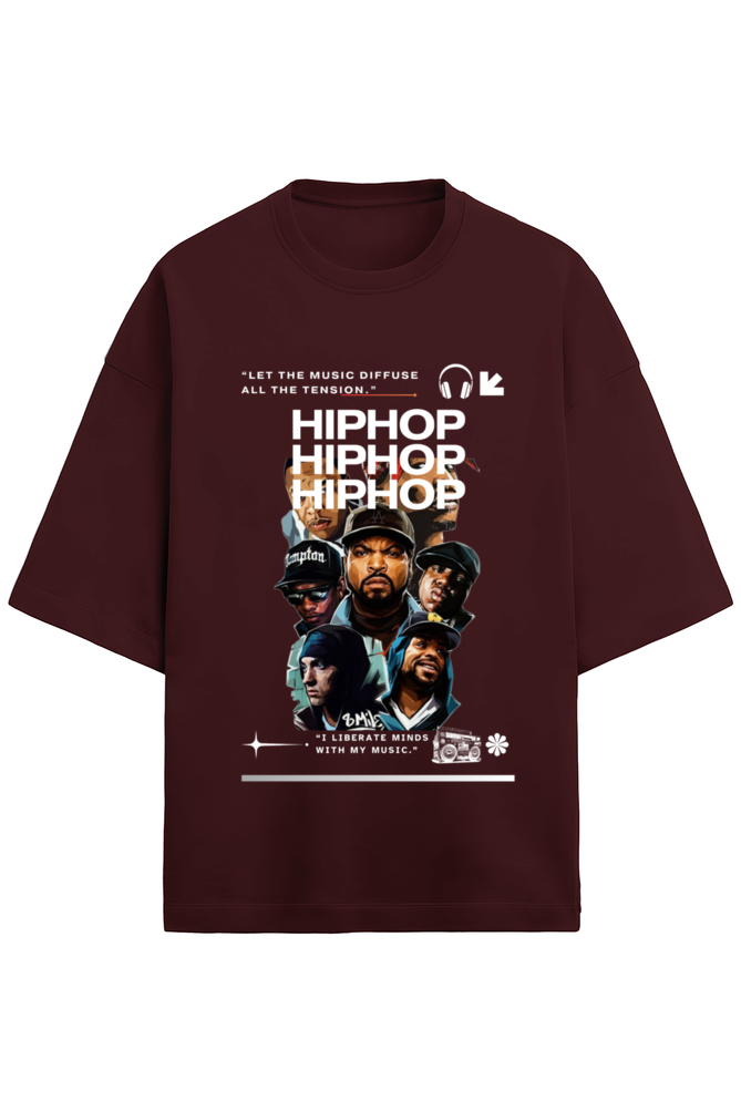 Oversized "HIP HOP" T-Shirt