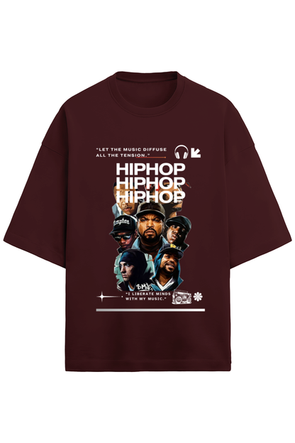 Oversized "HIP HOP" T-Shirt
