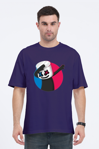 Unisex Marshmellow head Oversized T-Shirt