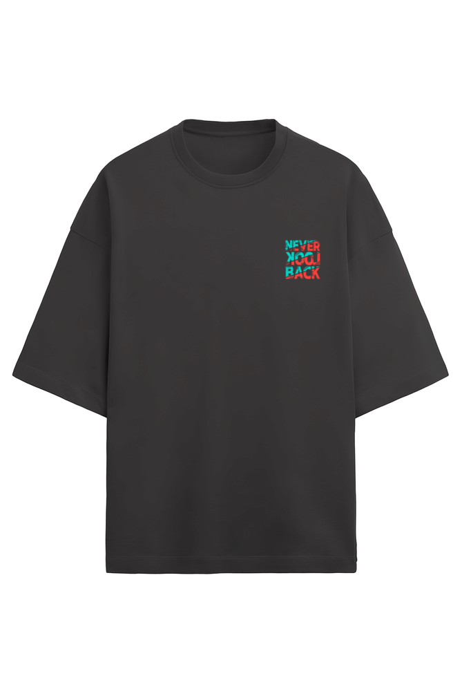 Never Look Back Terry Oversized T-Shirt