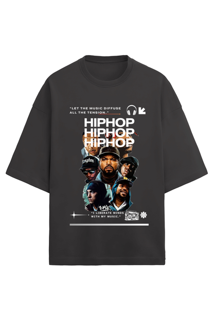 Oversized "HIP HOP" T-Shirt