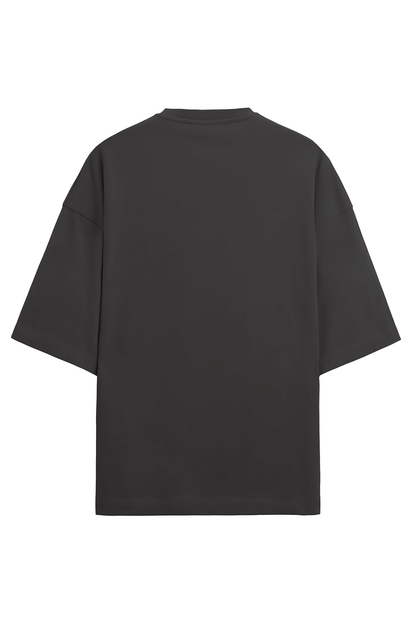 "Casual Cool: Oversized Printed Terry T-Shirt for Everyday Ease"