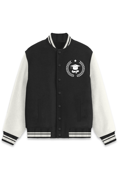 Varsity Jacket with Puff Print