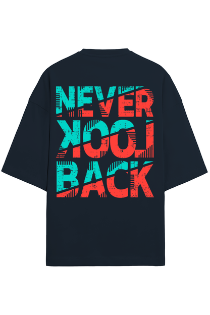 Never Look Back Terry Oversized T-Shirt