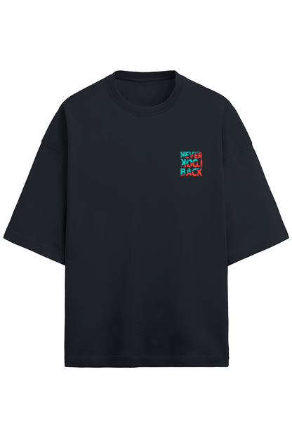 Never Look Back Terry Oversized T-Shirt