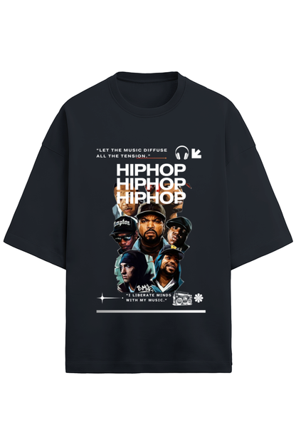 Oversized "HIP HOP" T-Shirt
