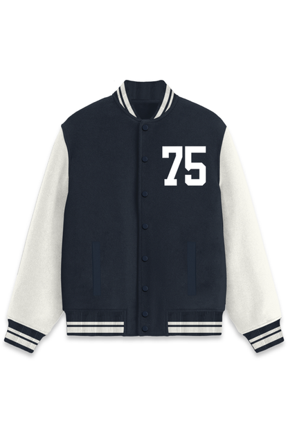 Varsity Jacket with Puff Print