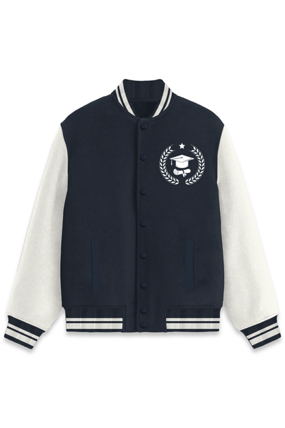 Varsity Jacket with Puff Print