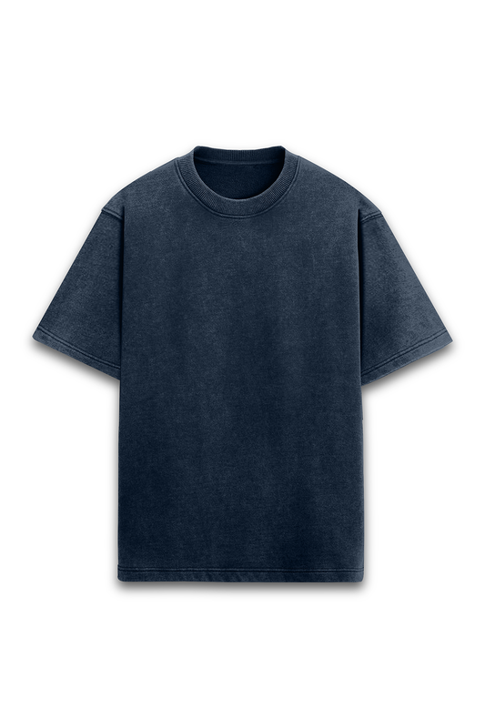 **Acid Wash Oversized T-Shirt**