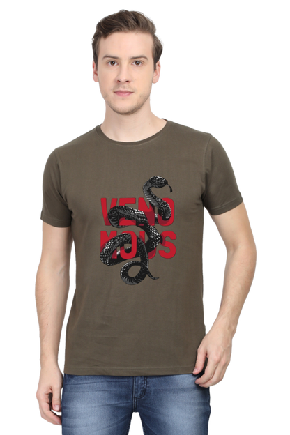**Venomous Printed T-Shirt - Bold Style and Ultimate Comfort**