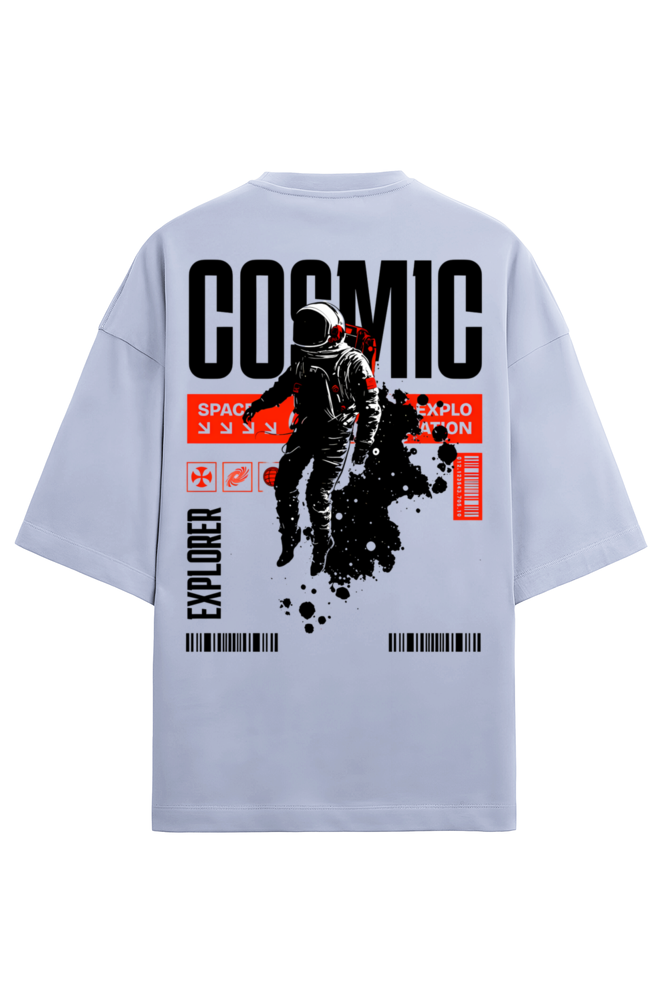 Cosmic Printed Oversized T-Shirt