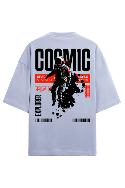 Cosmic Printed Oversized T-Shirt