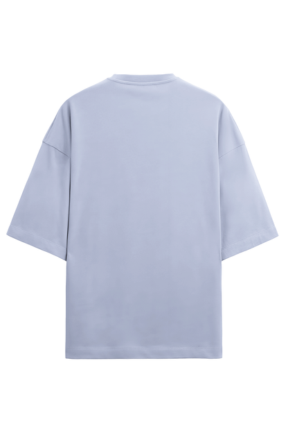 "Casual Cool: Oversized Printed Terry T-Shirt for Everyday Ease"