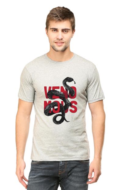 **Venomous Printed T-Shirt - Bold Style and Ultimate Comfort**