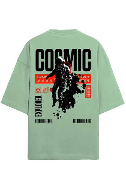 Cosmic Printed Oversized T-Shirt