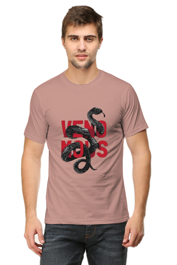**Venomous Printed T-Shirt - Bold Style and Ultimate Comfort**